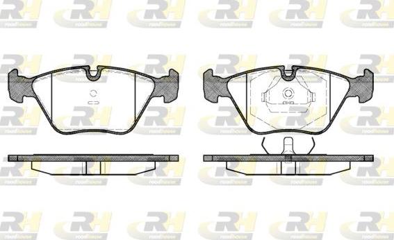 Roadhouse 2270.40 - Bremžu uzliku kompl., Disku bremzes www.autospares.lv