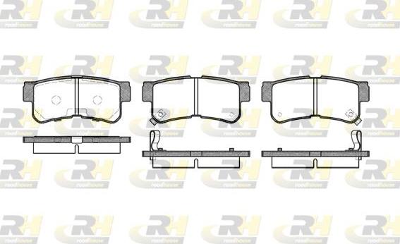 Roadhouse 2746.22 - Bremžu uzliku kompl., Disku bremzes autospares.lv