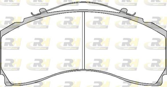 Roadhouse JSX 21480.00 - Brake Pad Set, disc brake www.autospares.lv