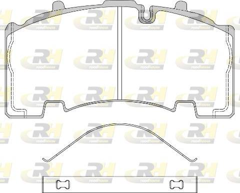 Roadhouse JSX 21555.00 - Bremžu uzliku kompl., Disku bremzes www.autospares.lv