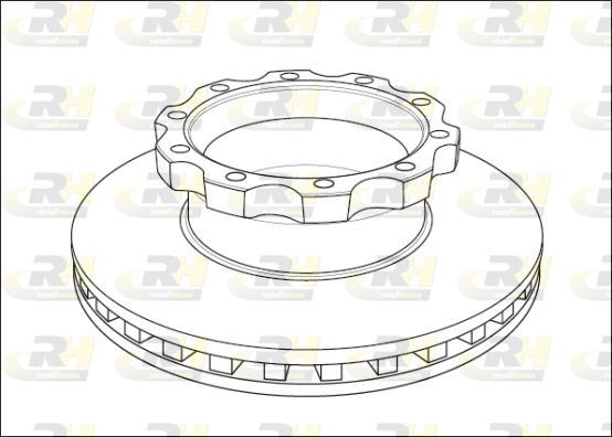 Roadhouse NSX1045.20 - Bremžu diski www.autospares.lv