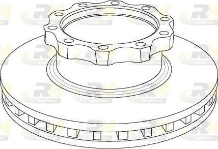 Roadhouse NSX1042.20 - Bremžu diski www.autospares.lv