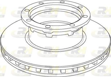 Roadhouse NSX1056.20 - Bremžu diski autospares.lv