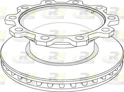 Roadhouse NSX1081.20 - Bremžu diski autospares.lv