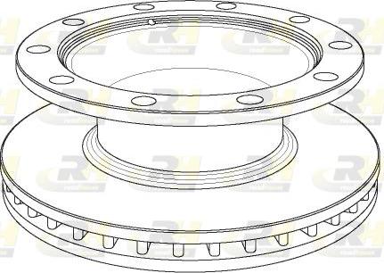 Roadhouse NSX1082.20 - Bremžu diski autospares.lv