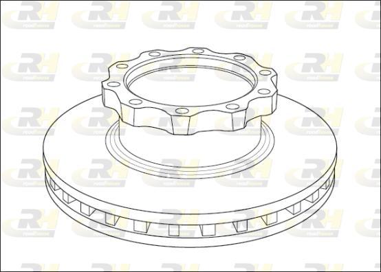 Roadhouse NSX1039.20 - Bremžu diski www.autospares.lv