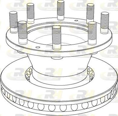 Remsa 497.30 - Bremžu diski www.autospares.lv