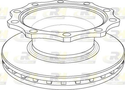 Roadhouse NSX1078.20 - Bremžu diski autospares.lv