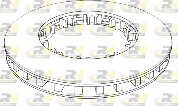 Roadhouse NSX1143.21 - Bremžu diski www.autospares.lv