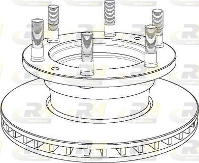 Roadhouse NSX1165.20 - Bremžu diski autospares.lv