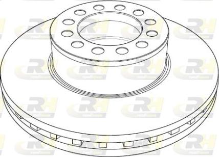 Roadhouse NSX1188.20 - Brake Disc www.autospares.lv