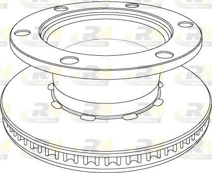 Febi Bilstein 27510 - Bremžu diski www.autospares.lv