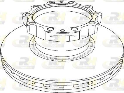 Roadhouse NSX1174.20 - Bremžu diski www.autospares.lv