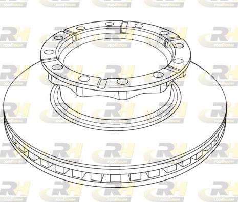 Roadhouse NSX1222.20 - Bremžu diski www.autospares.lv