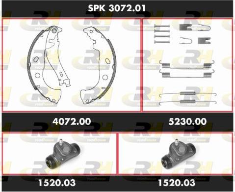 Roadhouse SPK 3072.01 - Bremžu loku komplekts autospares.lv