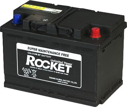 ROCKET EFB070RHN - Starter Battery www.autospares.lv