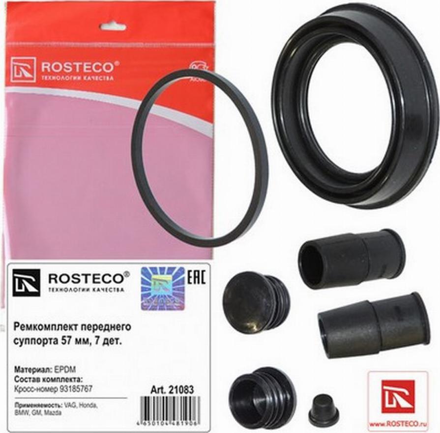 Rosteco 21083 - Remkomplekts, Bremžu suports autospares.lv