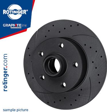 Rotinger RT 3210-GL T5 - Brake Disc www.autospares.lv