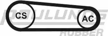 Roulunds Rubber 4K0917T1 - V-Ribbed Belt Set www.autospares.lv