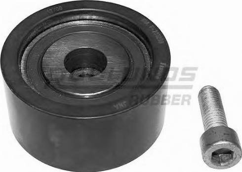 Roulunds Rubber T55707 - Направляющий ролик, зубчатый ремень ГРМ www.autospares.lv