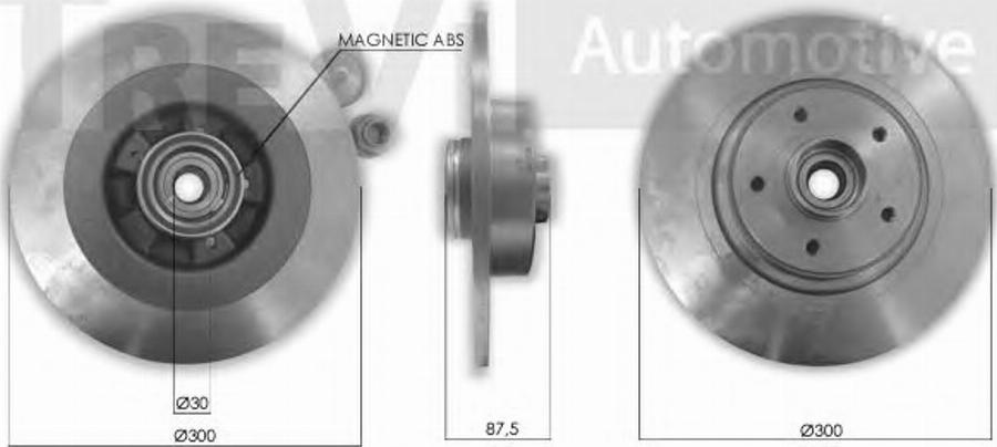 RPK RPK20131 - Brake Disc www.autospares.lv