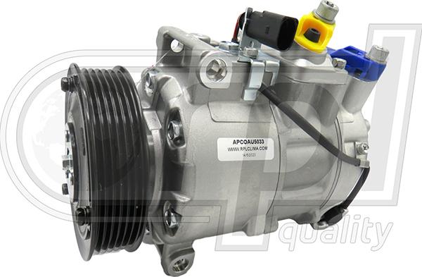 RPLQuality APCOAU5033 - Compressor, air conditioning www.autospares.lv