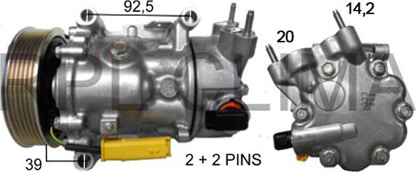 RPLQuality APCOCI5037 - Kompresors, Gaisa kond. sistēma autospares.lv