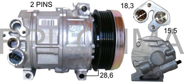 RPLQuality APCOFT0039 - Kompresors, Gaisa kond. sistēma autospares.lv