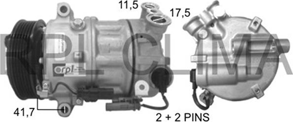 RPLQuality APCOOP0056 - Kompresors, Gaisa kond. sistēma autospares.lv