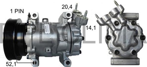 RPLQuality APCORE0026 - Kompresors, Gaisa kond. sistēma autospares.lv