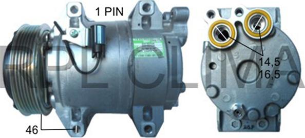 RPLQuality APCOVO0026 - Kompresors, Gaisa kond. sistēma autospares.lv