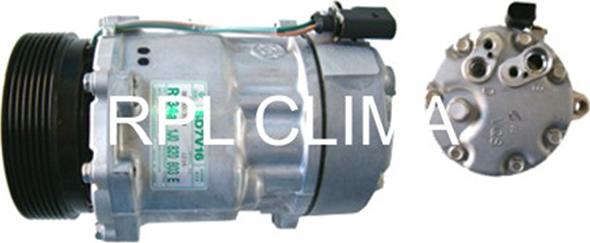 RPLQuality APCOVW0014 - Compressor, air conditioning www.autospares.lv