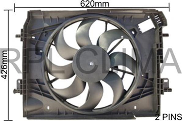 RPLQuality APELRE5033 - Ventilators, Motora dzesēšanas sistēma www.autospares.lv