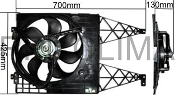 RPLQuality APELVW0064 - Ventilators, Motora dzesēšanas sistēma www.autospares.lv