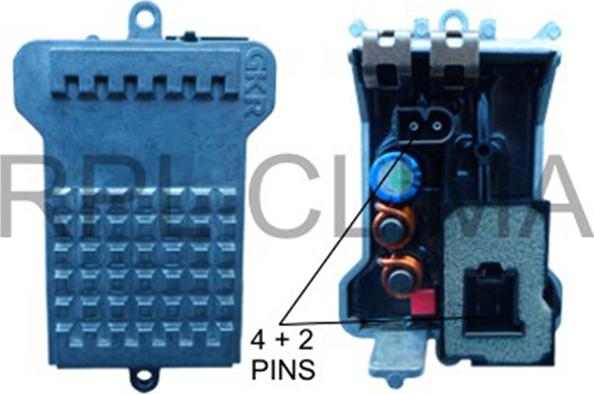 RPLQuality APRSMB5010 - Vadības bloks, Gaisa kondicionēšanas sistēma autospares.lv