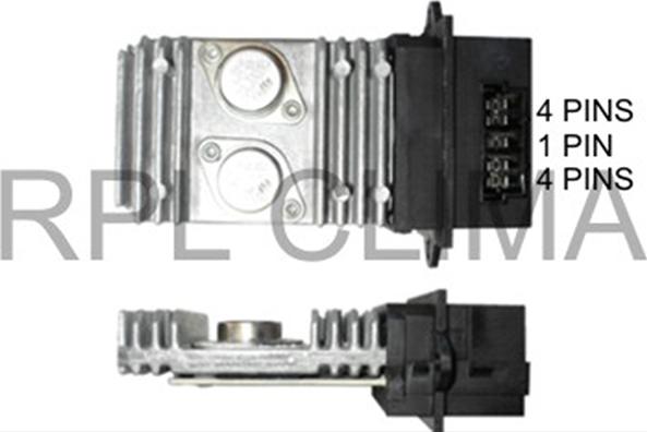 RPLQuality APRSRE5004 - Vadības bloks, Gaisa kondicionēšanas sistēma www.autospares.lv