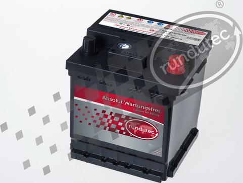 RUTEC RNU040RHN - Starter Battery www.autospares.lv