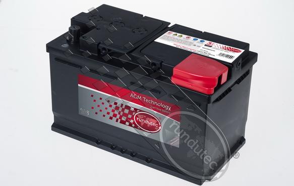 RUTEC RNU080AGM - Starter Battery www.autospares.lv