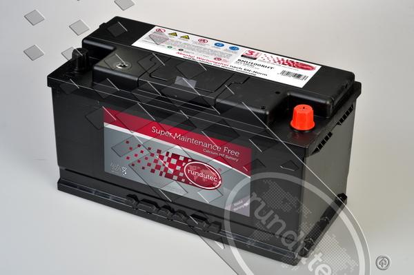RUTEC RNU100RHT - Startera akumulatoru baterija www.autospares.lv