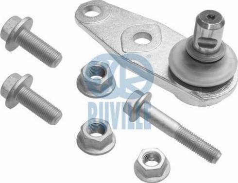 Ruville 915599 - Шаровая опора, несущий / направляющий шарнир www.autospares.lv