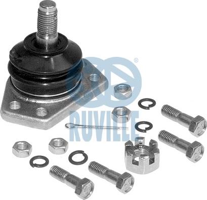 Ruville 916999 - Шаровая опора, несущий / направляющий шарнир www.autospares.lv