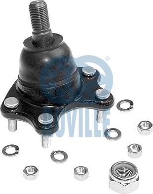 Ruville 916997 - Шаровая опора, несущий / направляющий шарнир www.autospares.lv