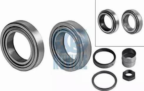 Ruville 4072S - Wheel hub, bearing Kit www.autospares.lv