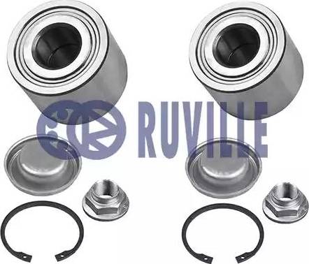 Ruville 5949D - Подшипник ступицы колеса, комплект www.autospares.lv