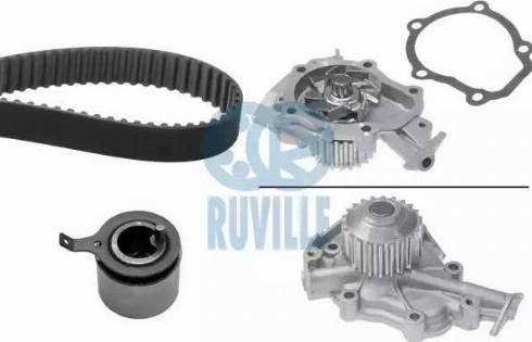 Ruville 59003711 - Ūdenssūknis + Zobsiksnas komplekts www.autospares.lv