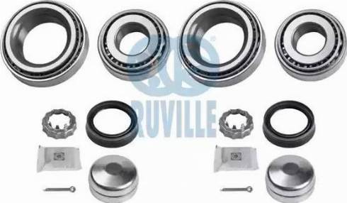 Ruville 5450D - Подшипник ступицы колеса, комплект www.autospares.lv