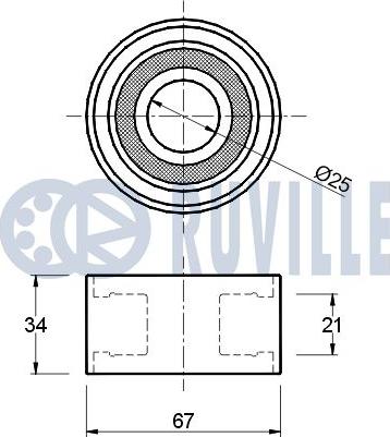 Ruville 540017 - Parazīt / Vadrullītis, Zobsiksna autospares.lv