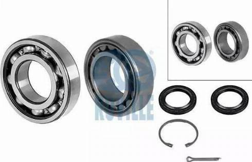 Ruville 5408 - Wheel hub, bearing Kit www.autospares.lv