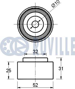 Ruville 540383 - Parazīt / Vadrullītis, Zobsiksna autospares.lv