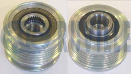 Ruville 541954 - Pulley, alternator, freewheel clutch www.autospares.lv